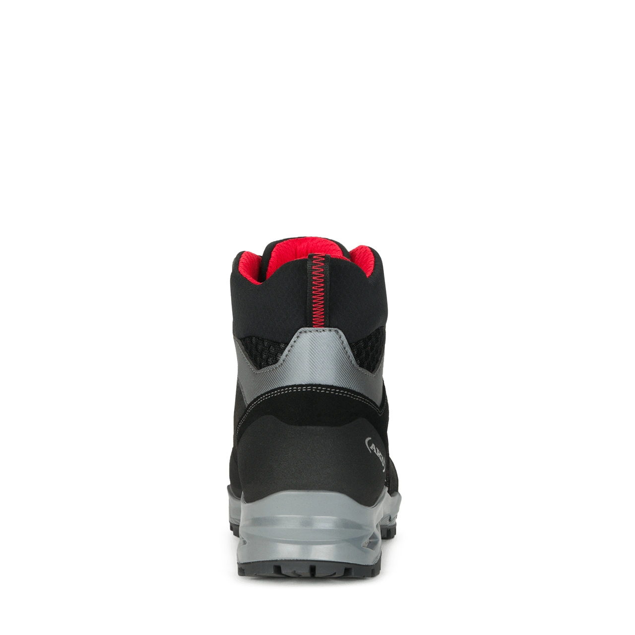 Alterra II GTX: Antracita y fuego, ¡tu aventura te espera! Diseño italiano, pasión roja.